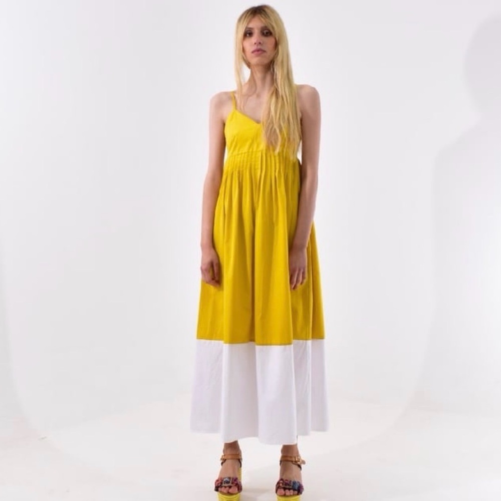 Devotion Twins Color Block Organic Cotton midi/maxi